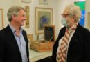 المدير التنفيذى لمتاحف سان فرانسيسكو للفنون في زيارة خاصة للفنان فاروق حسني بمتحفه في الزمالك